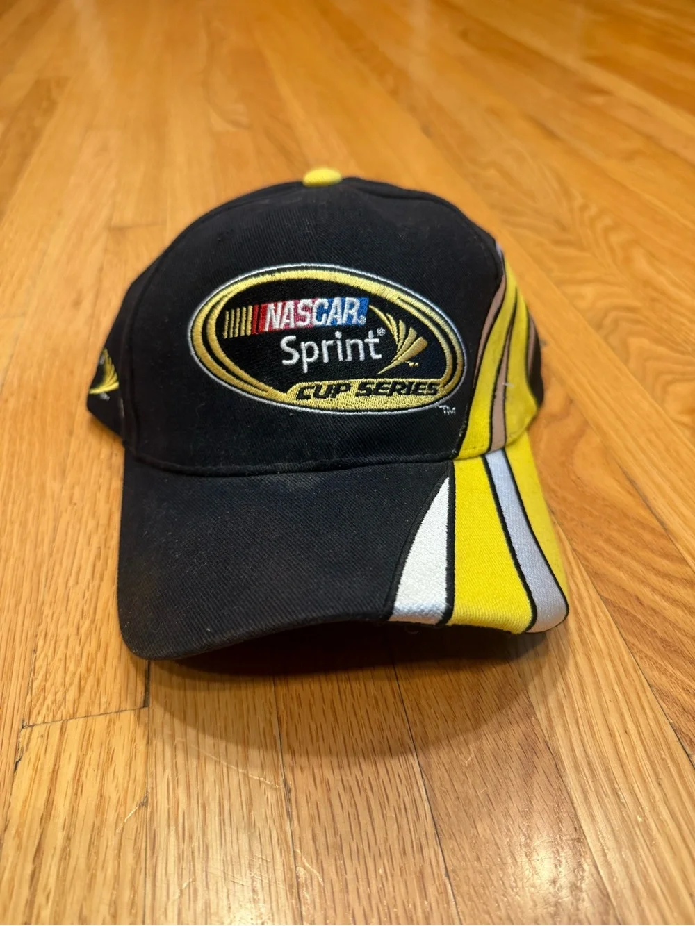 NASCAR Sprint Cup Series Black and Yellow Baseball Hat